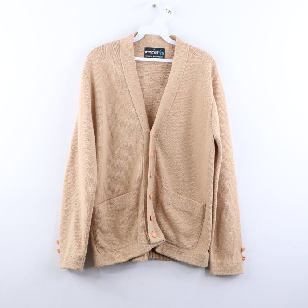 Vintage Long Sleeve Button Knit Cardigan Sweater